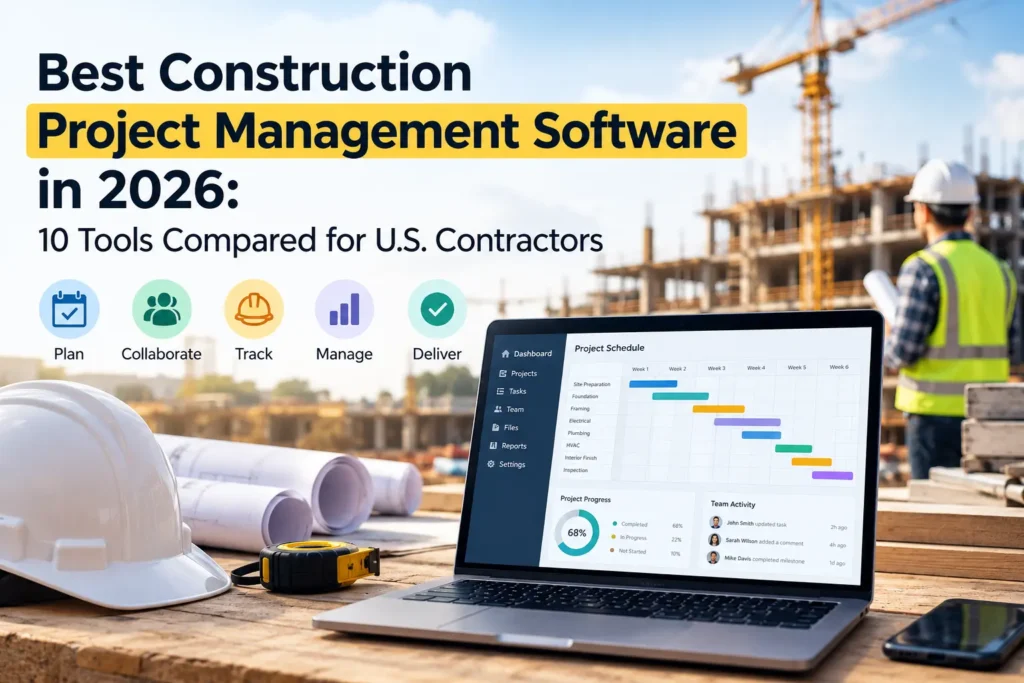 Construction Project Management Software Banner
