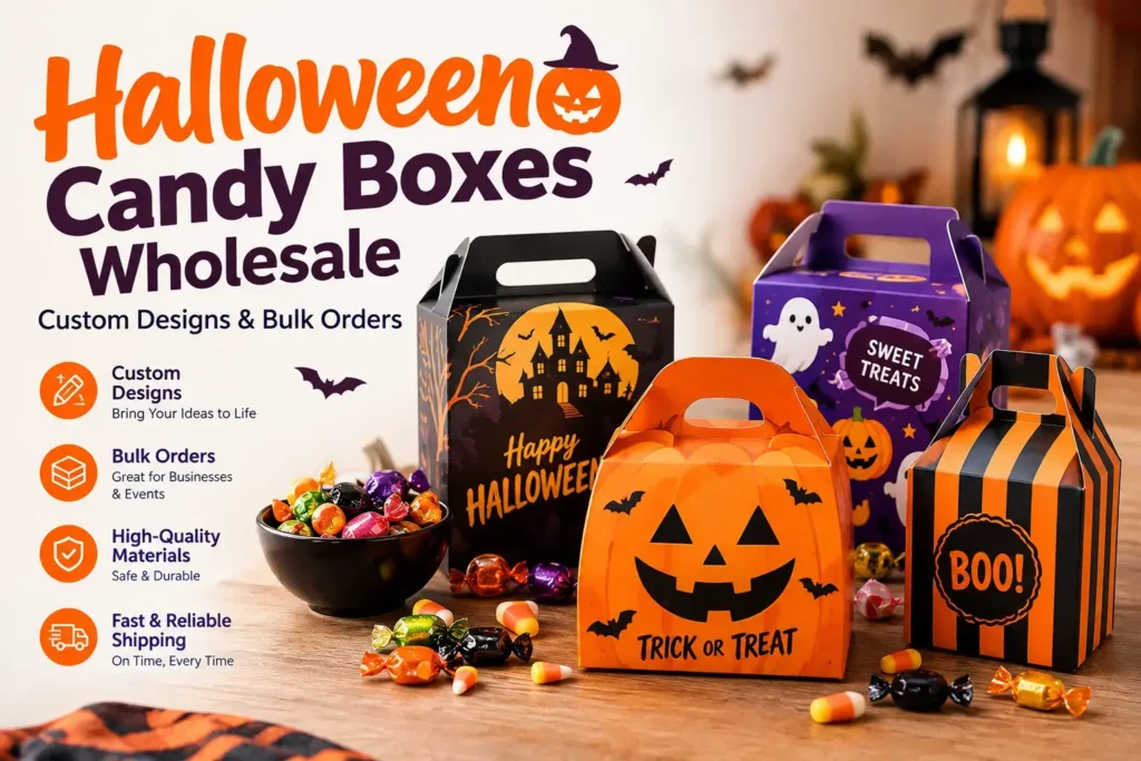 Halloween Candy Boxes Wholesale: Custom Designs & Bulk Orders