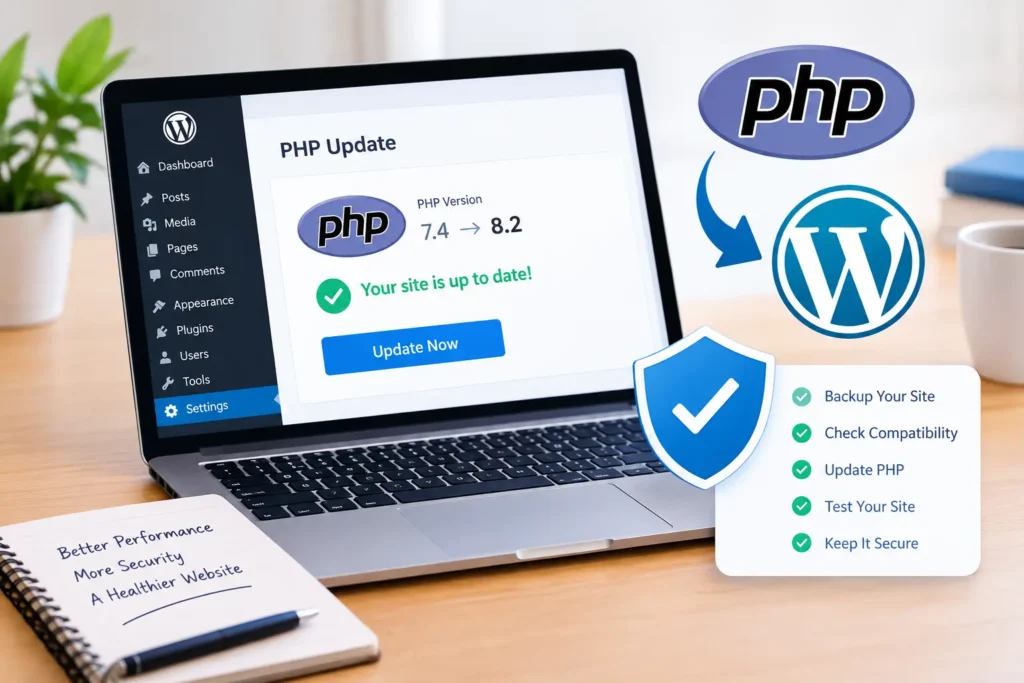 How to Update PHP in WordPress Safely (2026 Step-by-Step Guide)