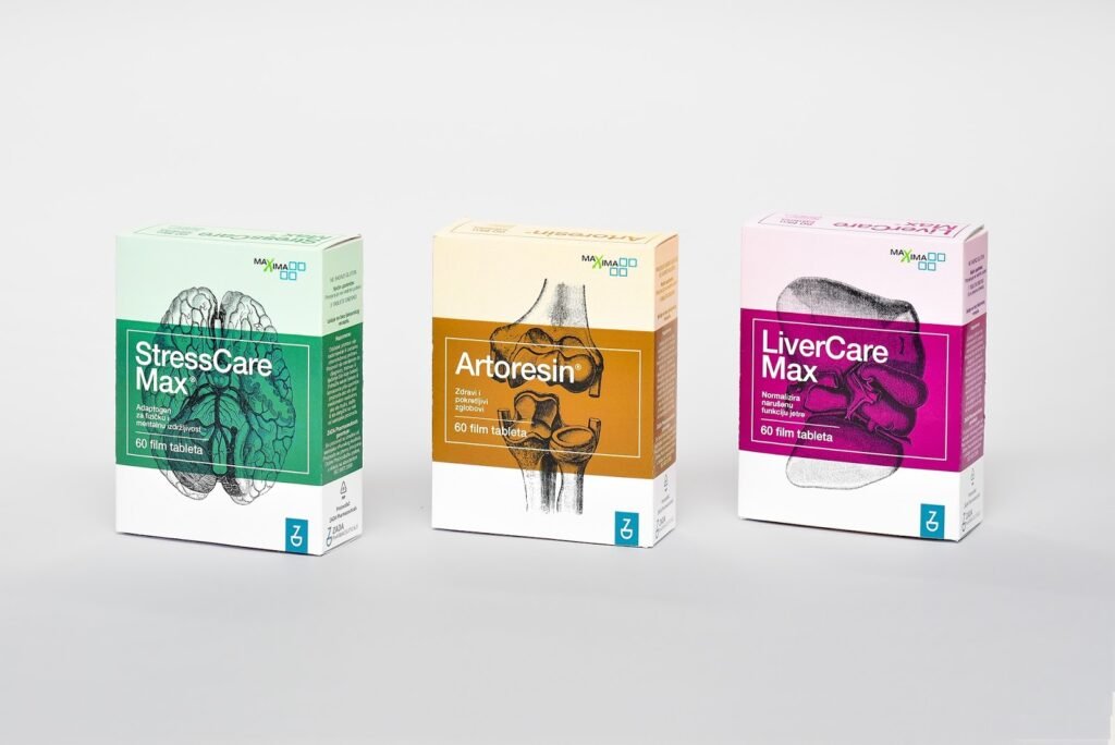 Custom Food Supplement Boxes