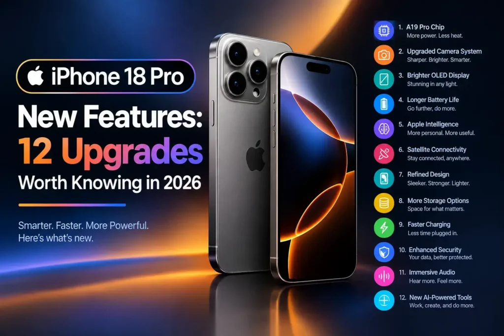 iPhone 18 Pro Feature Showcase